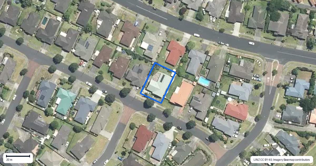 Property context map for 7 Croftview Road, Wattle Downs, Auckland
