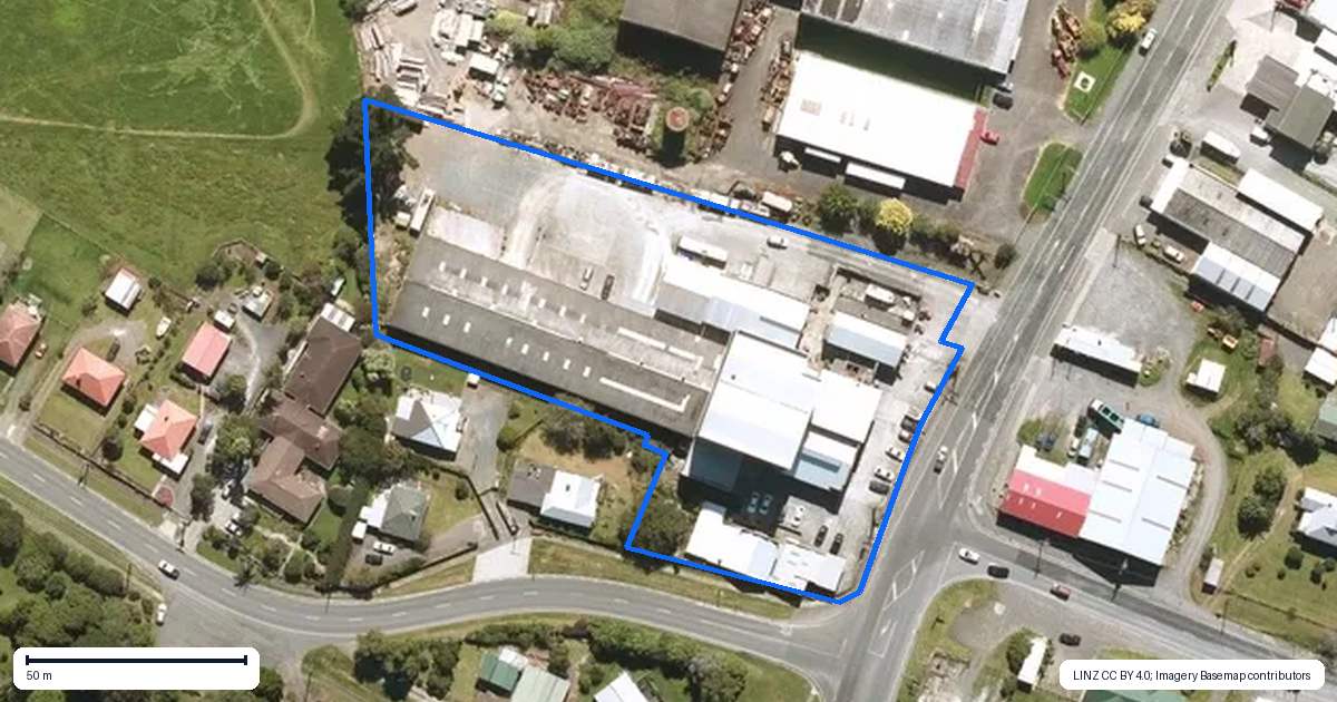 Property context map for 2 Mangakahia Road, Maungatapere, Whangarei