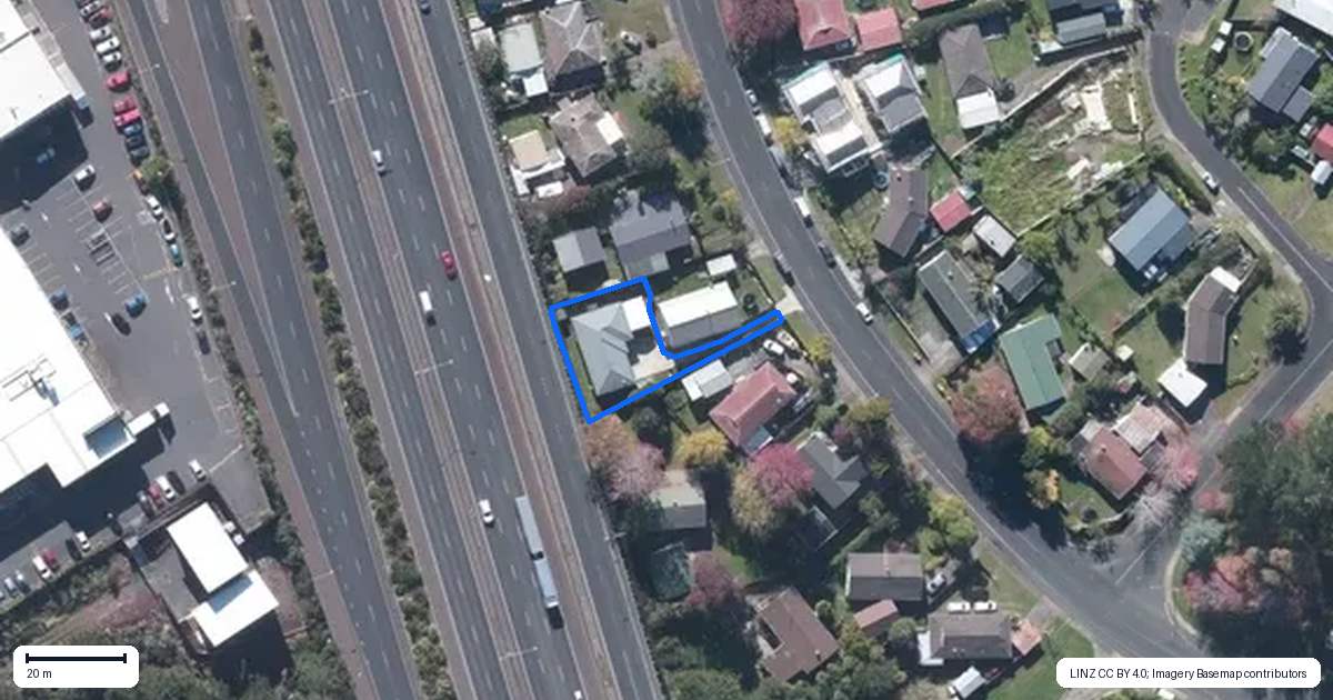 Property context map for 51A Oreil Avenue, West Harbour, Auckland