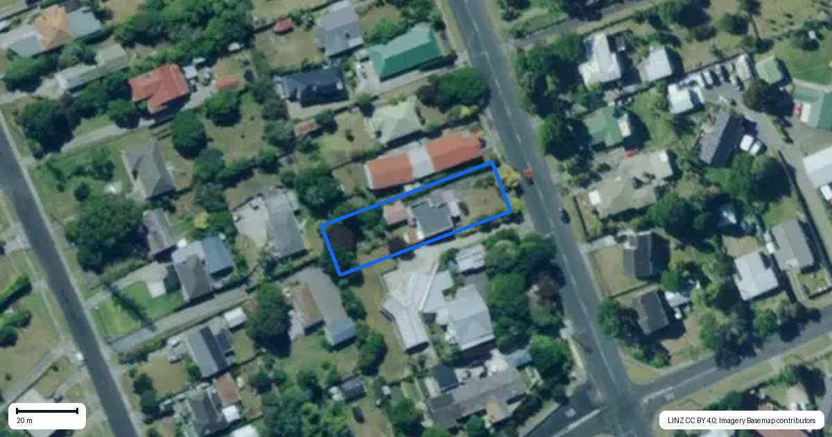 Property context map for 60 Awakino Road, Dargaville