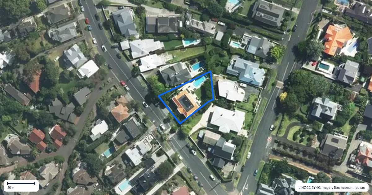 Property context map for 59 Bassett Road, Remuera, Auckland