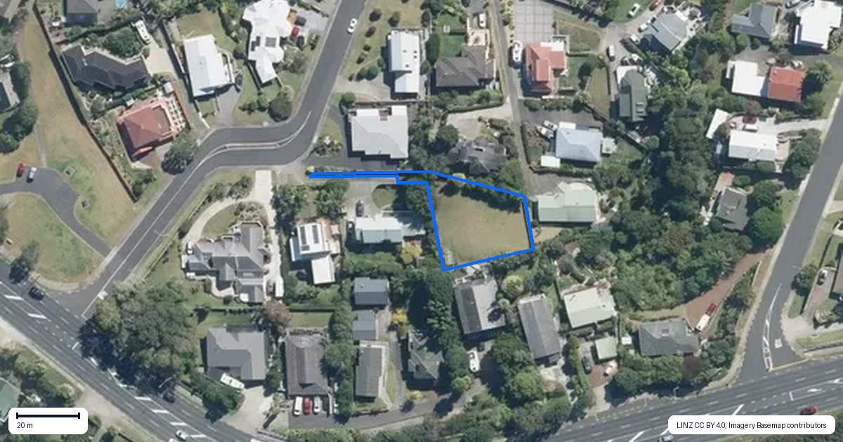 Property context map for 12 Vista Motu, Red Beach, Whangaparaoa