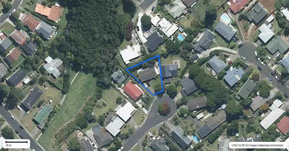 Property context map for 16 Munstead Place, Hillcrest, Auckland