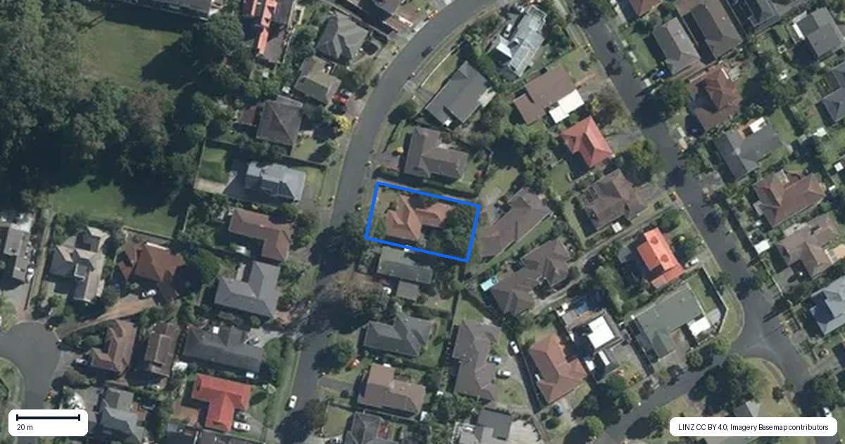 Property context map for 15 Mark Edward Drive, Half Moon Bay, Auckland