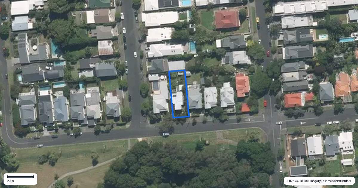Property context map for 89 Rose Road, Grey Lynn, Auckland