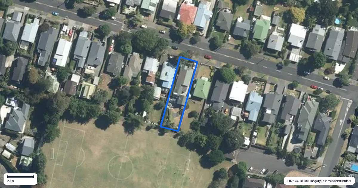 Property context map for 106 Shackleton Road, Mount Eden, Auckland