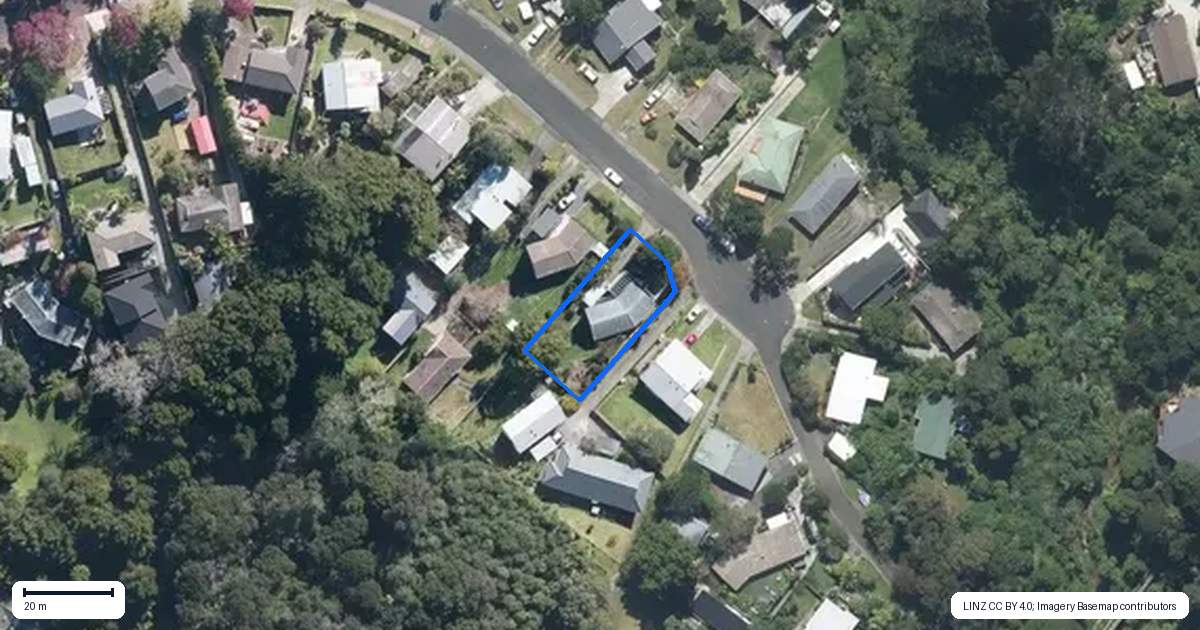 Property context map for 49 Castleton Street, Birkdale, Auckland