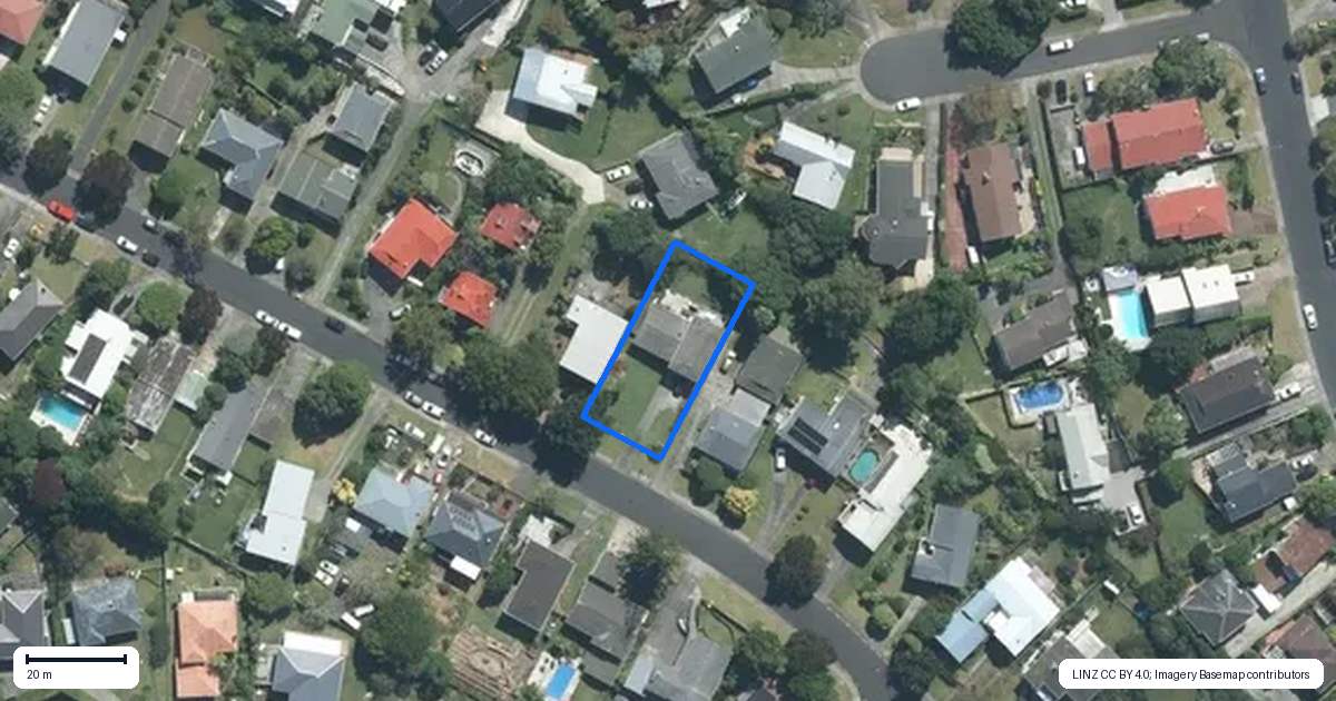 Property context map for 53 Lynden Avenue, Hillcrest, Auckland