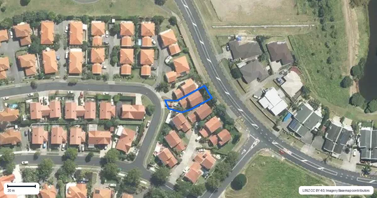 Property context map for 4 Parkwood Crescent, Gulf Harbour, Whangaparaoa
