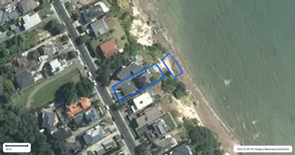 Property context map for 80 Clovelly Road, Bucklands Beach, Auckland