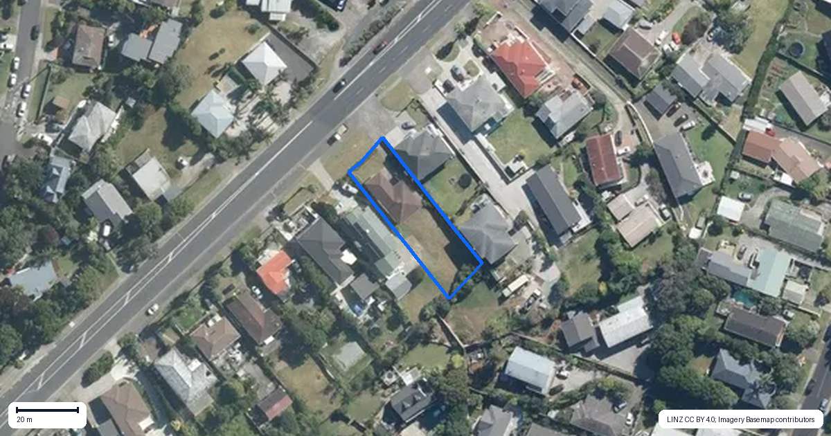 Property context map for 191 Hibiscus Coast Highway, Red Beach, Whangaparaoa