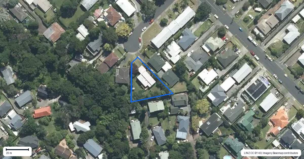 Property context map for 6 Nea Place, Hillcrest, Auckland