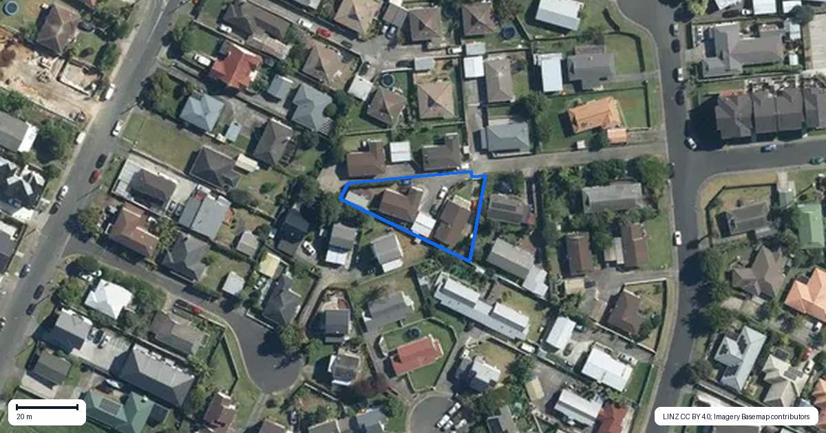 Property context map for 1/35 Jarman Road, Mount Wellington, Auckland