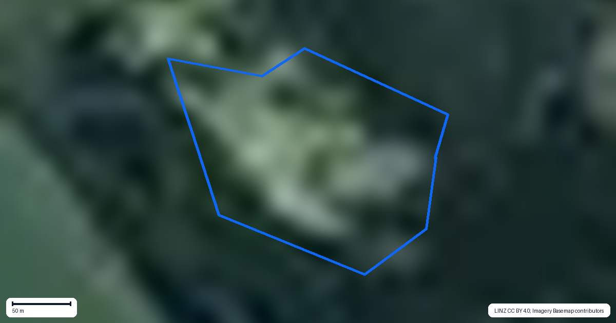 Property context map for 749 Te Tio Road, Umawera, Okaihau