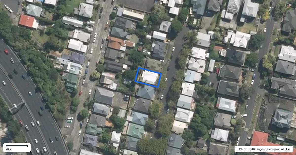 Property context map for 13 Parkfield Terrace, Grafton, Auckland