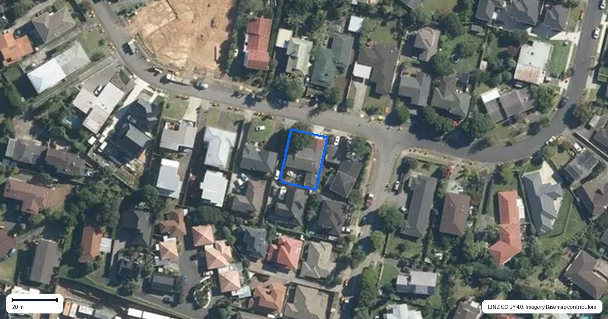 Property context map for 50 Sorrel Crescent, Bucklands Beach, Auckland