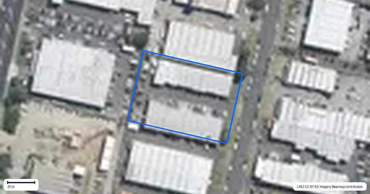 Property context map for 4/24 Sir William Avenue, East Tamaki, Auckland