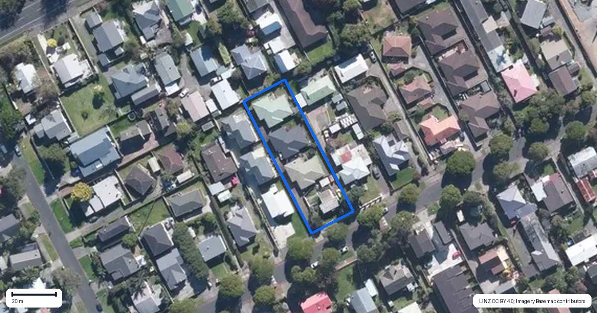 Property context map for 15A Orchard Street, Avondale, Auckland