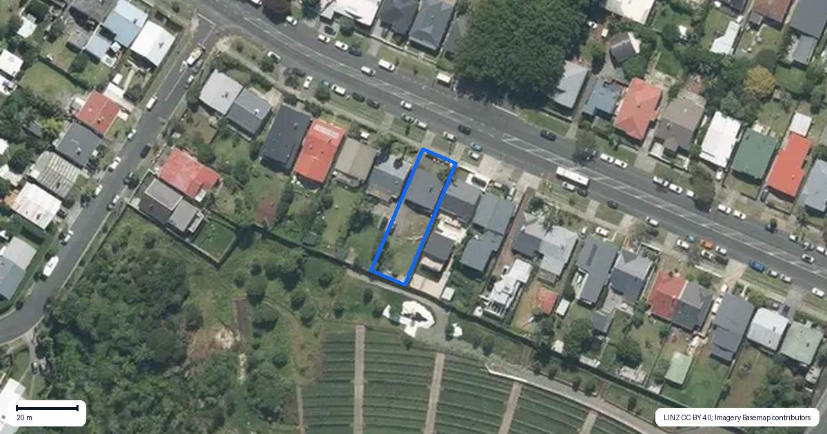 Property context map for 54 Old Mill Road, Grey Lynn, Auckland