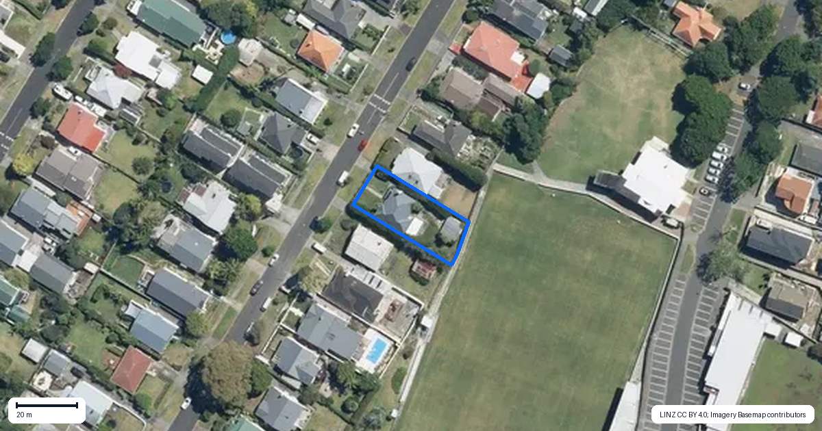 Property context map for 24 Huntingtree Avenue, Sandringham, Auckland