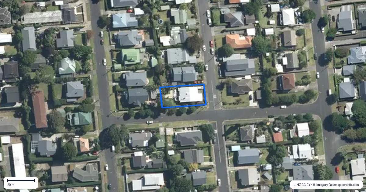 Property context map for 14 Jubilee Avenue, Onehunga, Auckland