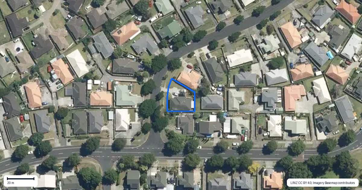 Property context map for 3 Regalwood Place, Favona, Auckland