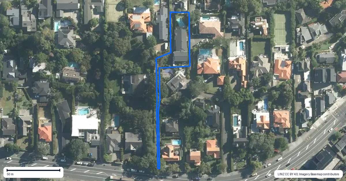 Property context map for 724A Remuera Road, Remuera, Auckland