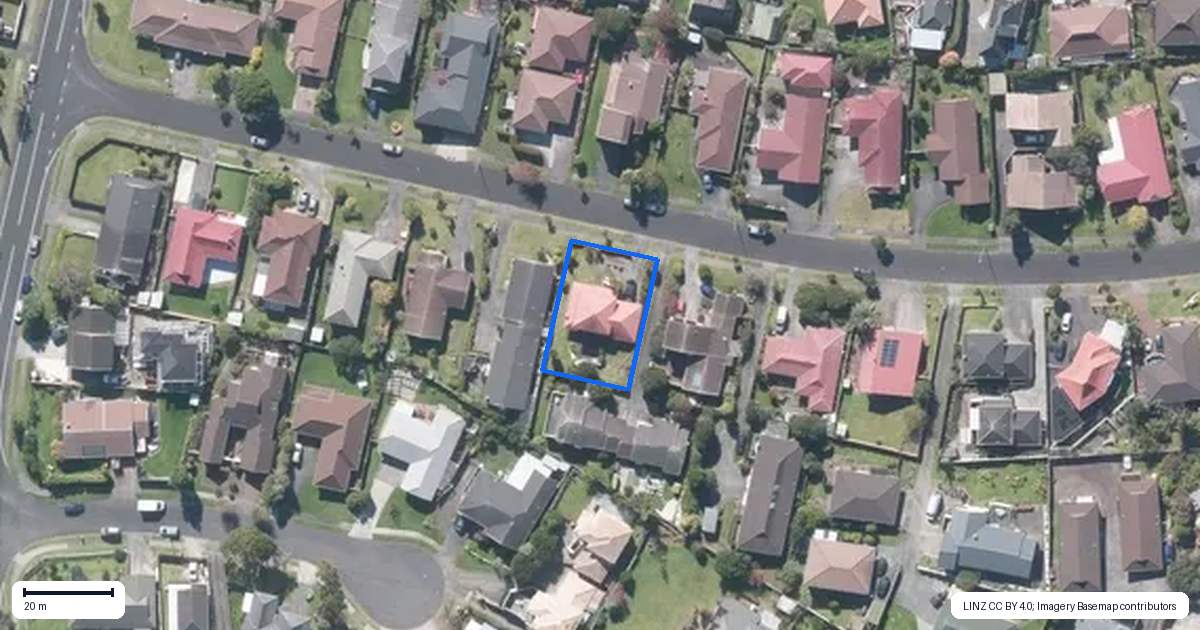 Property context map for 86 Dalwhinnie Parade, Highland Park, Auckland