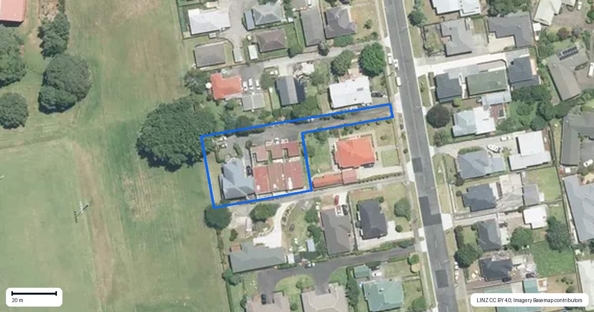 Property context map for 46A Prospect Terrace, Pukekohe