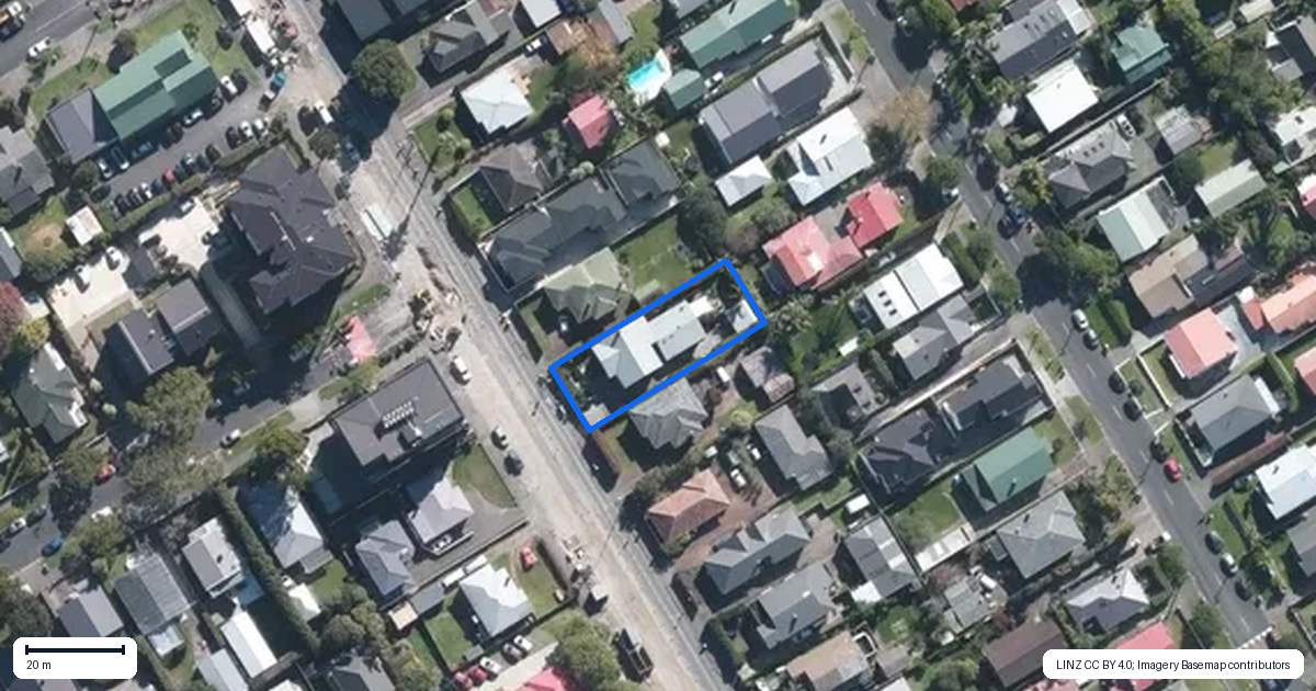 Property context map for 103A Point Chevalier Road, Point Chevalier, Auckland