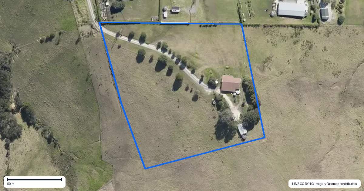 Property context map for 44 Morey Road, Cable Bay