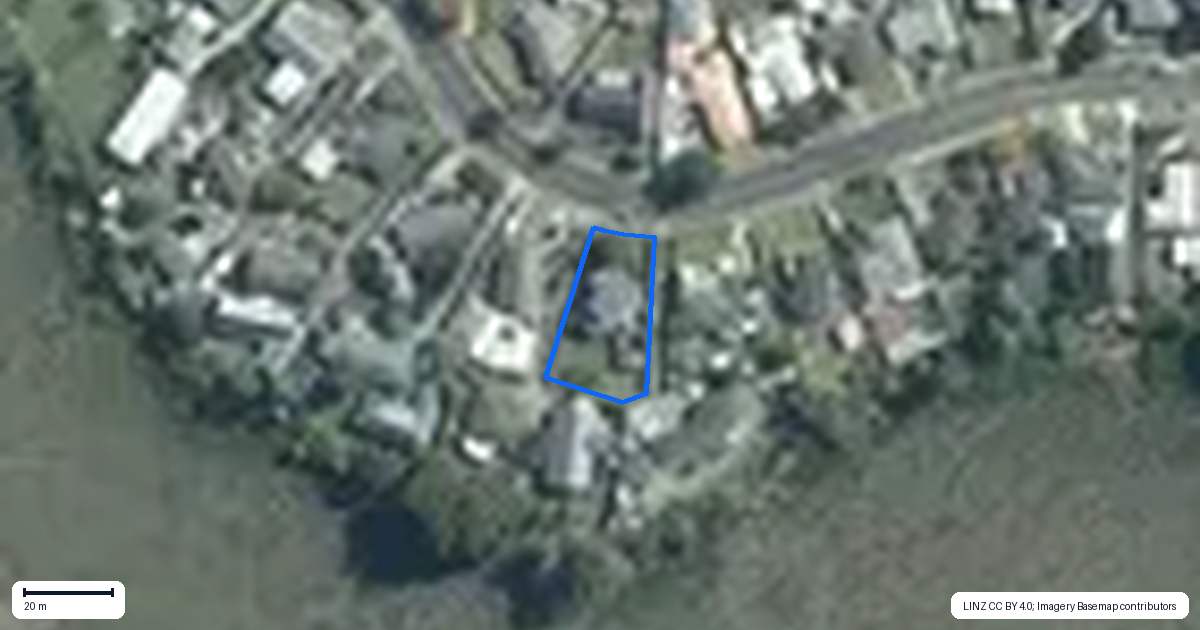 Property context map for 109 Edgewater Drive, Pakuranga, Auckland