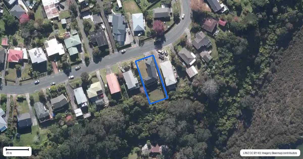 Property context map for 53 Hartley Terrace, Massey, Auckland