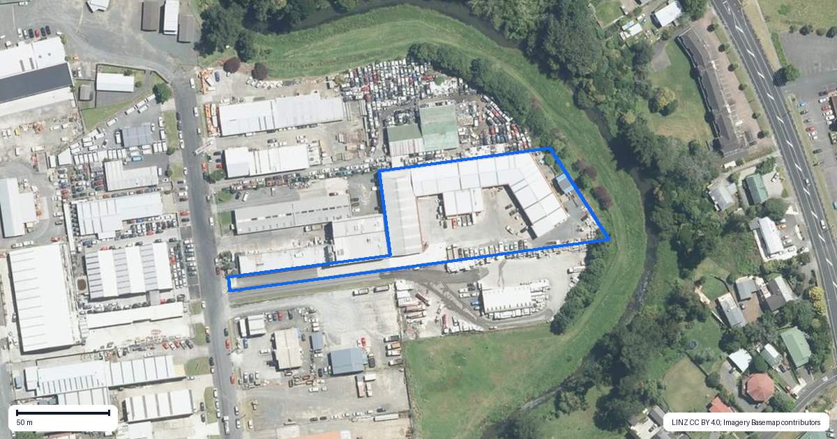 Property context map for 3/55 Firth Street, Drury
