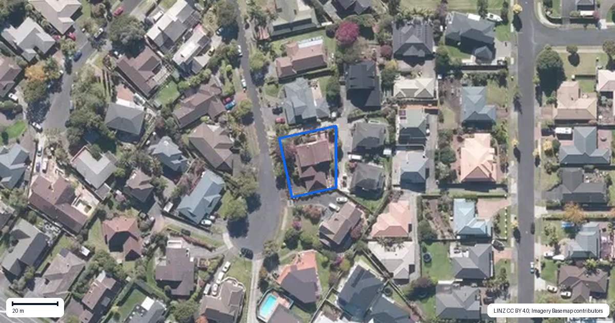 Property context map for 36 Leicester Parade, Somerville, Auckland