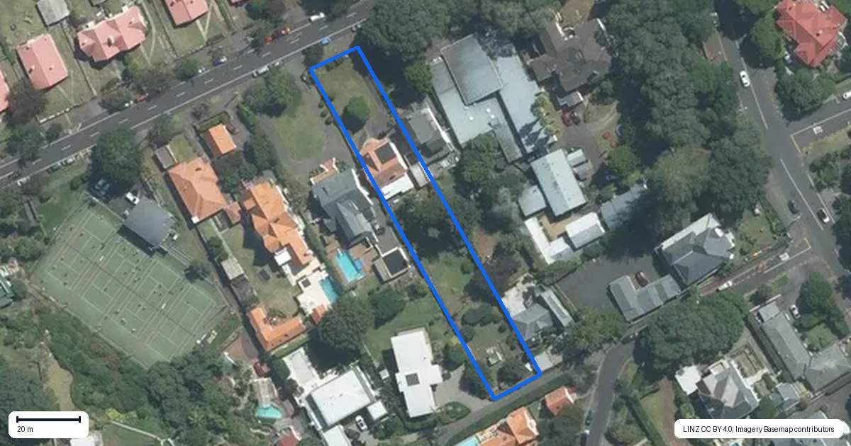 Property context map for 10 Clive Road, Epsom, Auckland