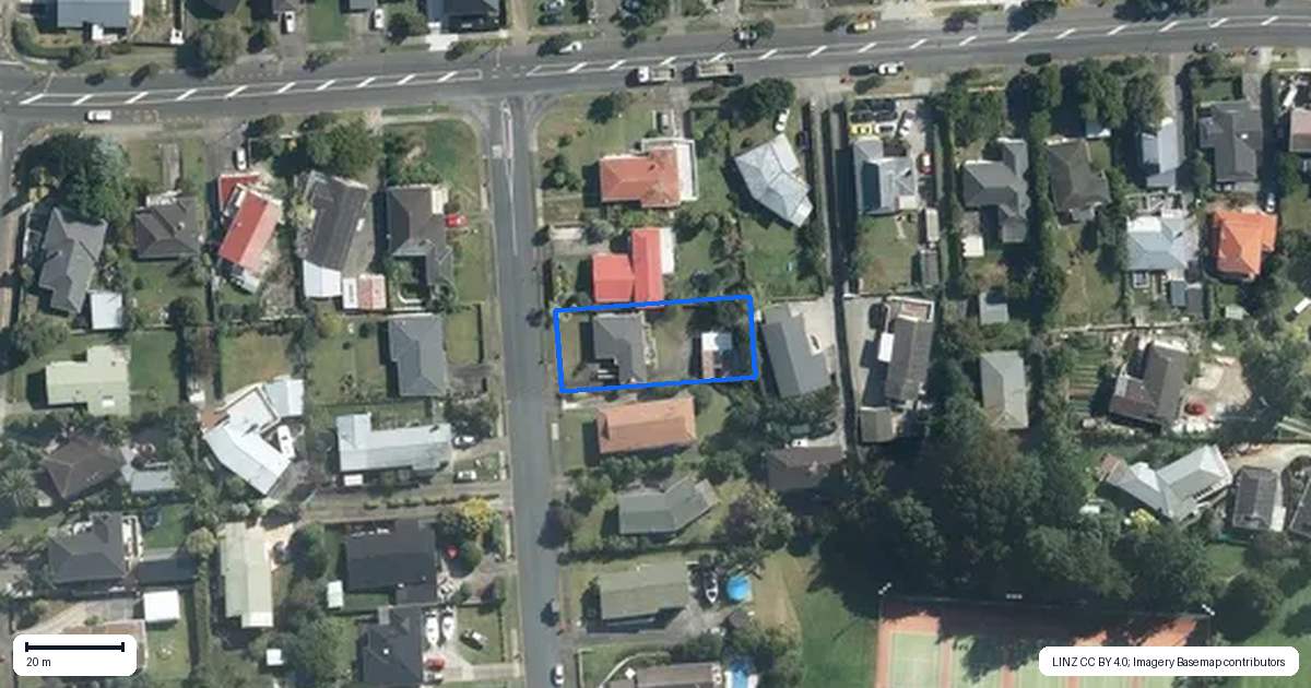 Property context map for 6 Alton Terrace, Pakuranga Heights, Auckland