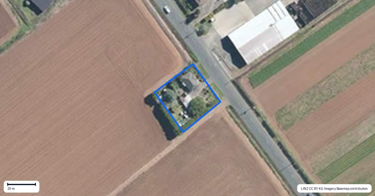 Property context map for 430 Patumahoe Road, Pukekohe