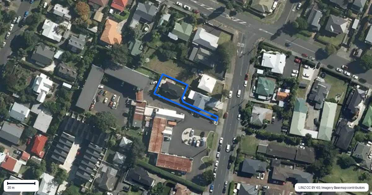 Property context map for 36A Robert Street, Ellerslie, Auckland