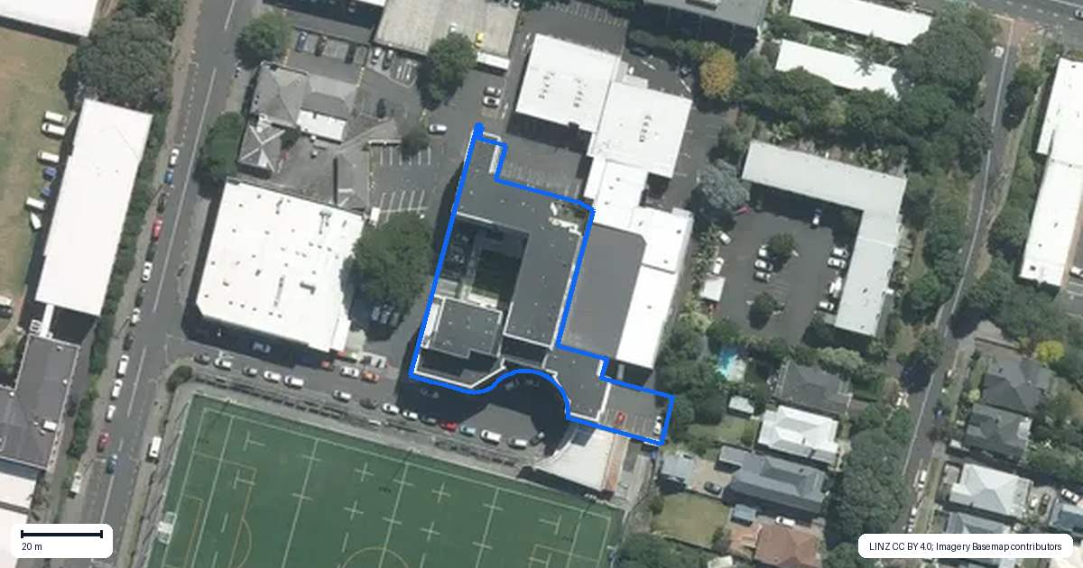 Property context map for 106/10 Lion Place, Epsom, Auckland