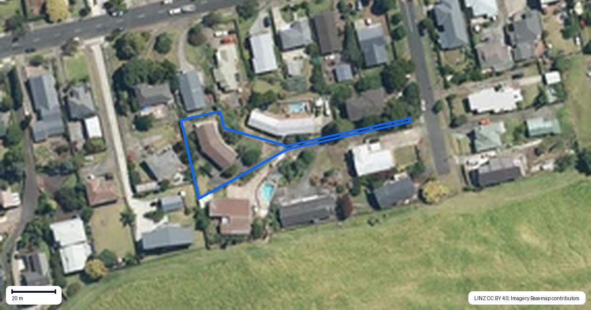 Property context map for 5 Conifer Lane, Mangere Bridge, Auckland
