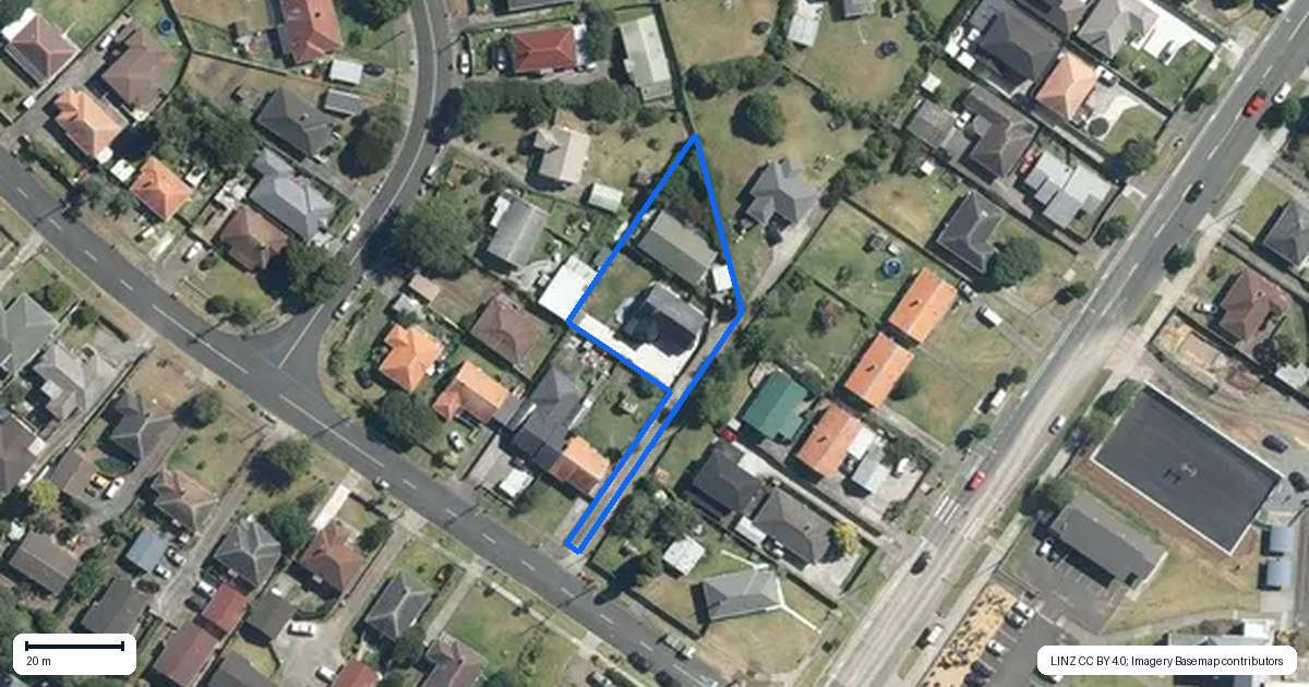 Property context map for 3 Farrelly Avenue, Wesley, Auckland