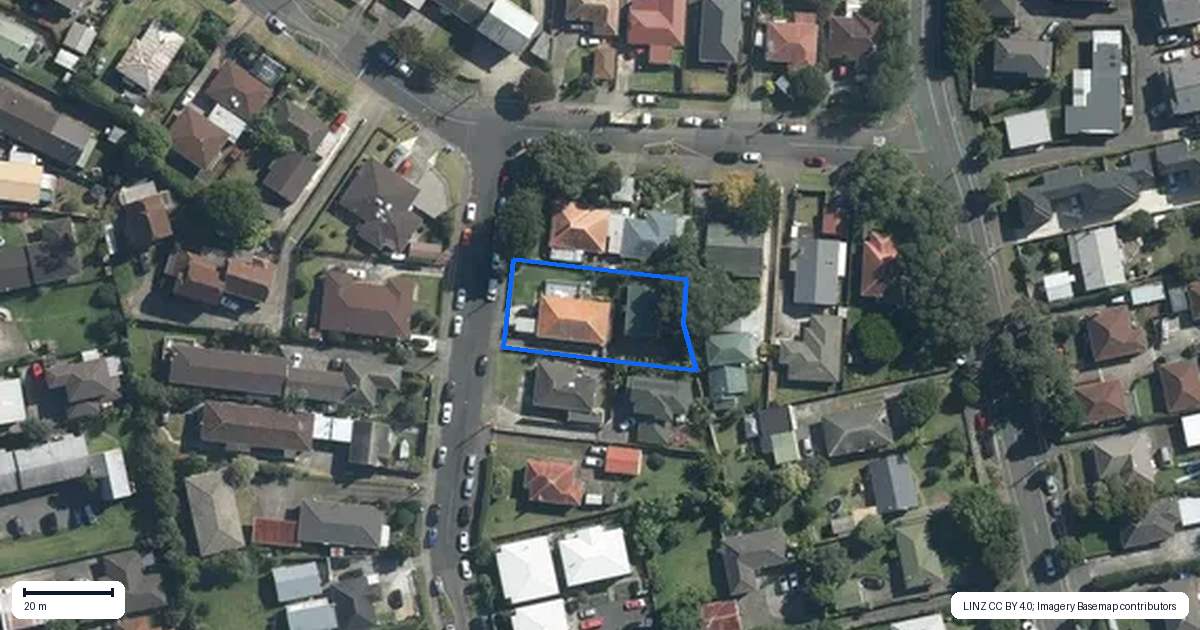 Property context map for 4A Lynton Road, Mount Wellington, Auckland