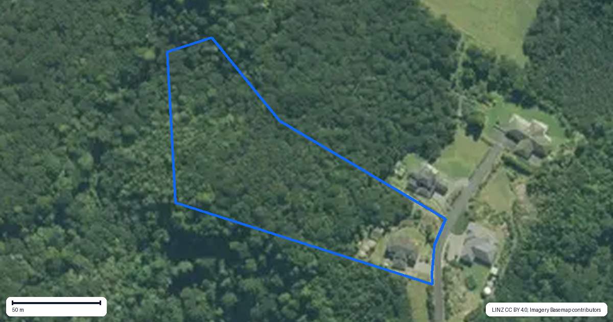 Property context map for 39 Aqua View Drive, Waipu