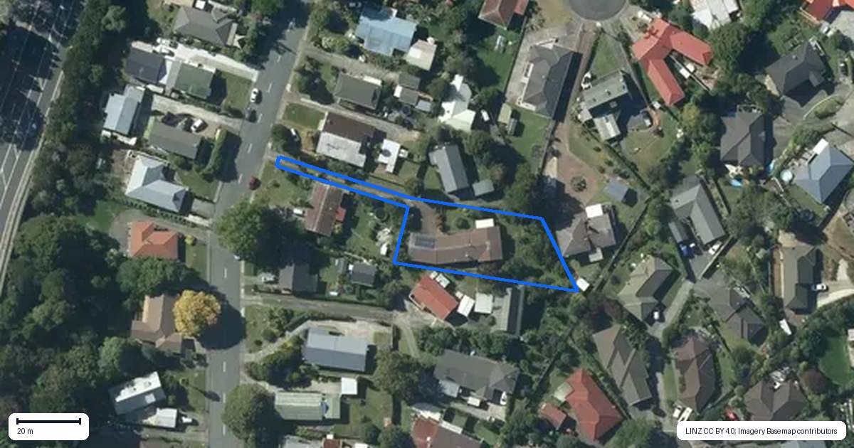 Property context map for 19 Hauiti Drive, Warkworth