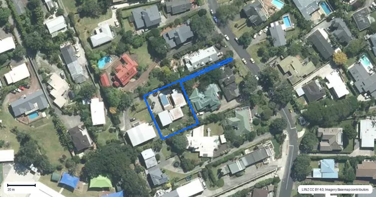 Property context map for 15 Aotearoa Terrace, Murrays Bay, Auckland