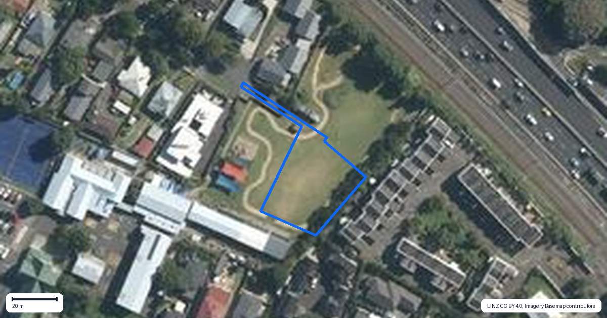 Property context map for 3/18 Te Marama Road, Ellerslie, Auckland