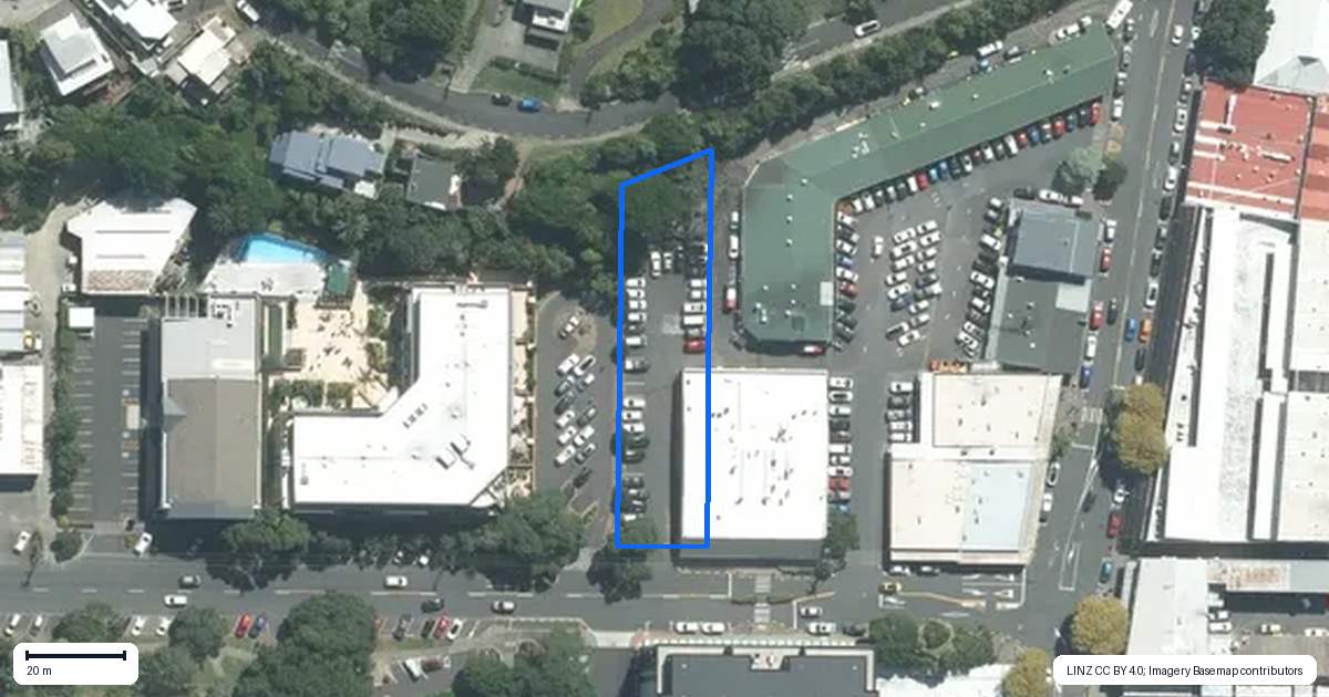 Property context map for 3A Bute Road, Browns Bay, Auckland