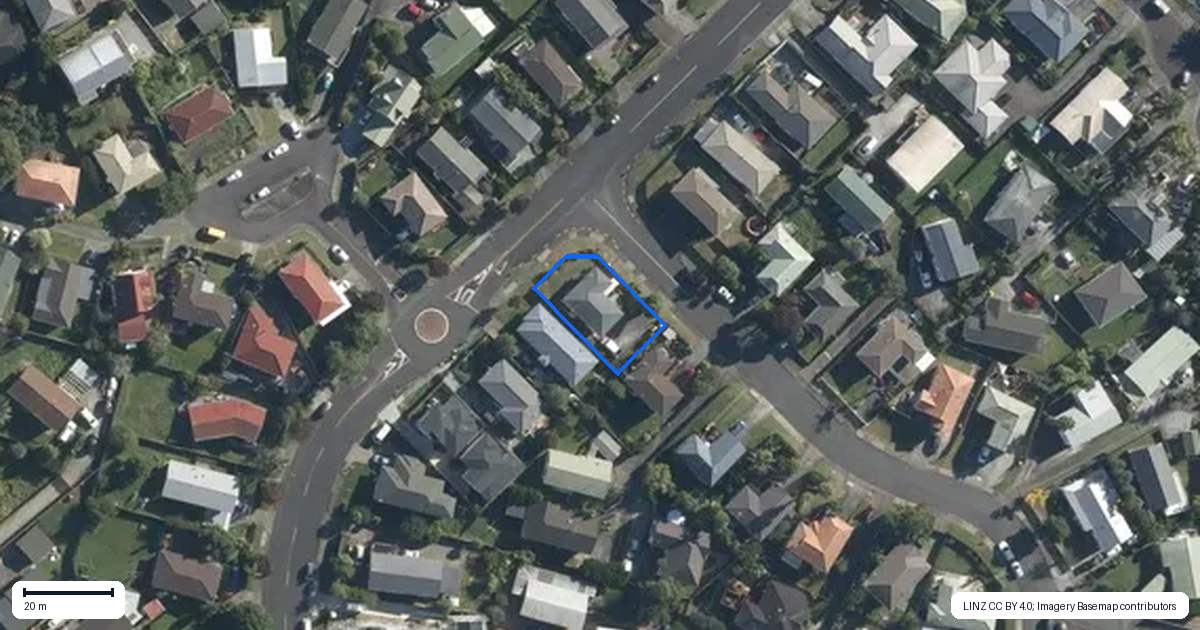 Property context map for 1 Loughanure Place, Massey, Auckland