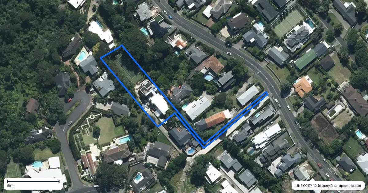 Property context map for 18B Grampian Road, Saint Heliers, Auckland